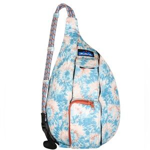 NWOT KAVU Mini Rope Bag in Ink Burst